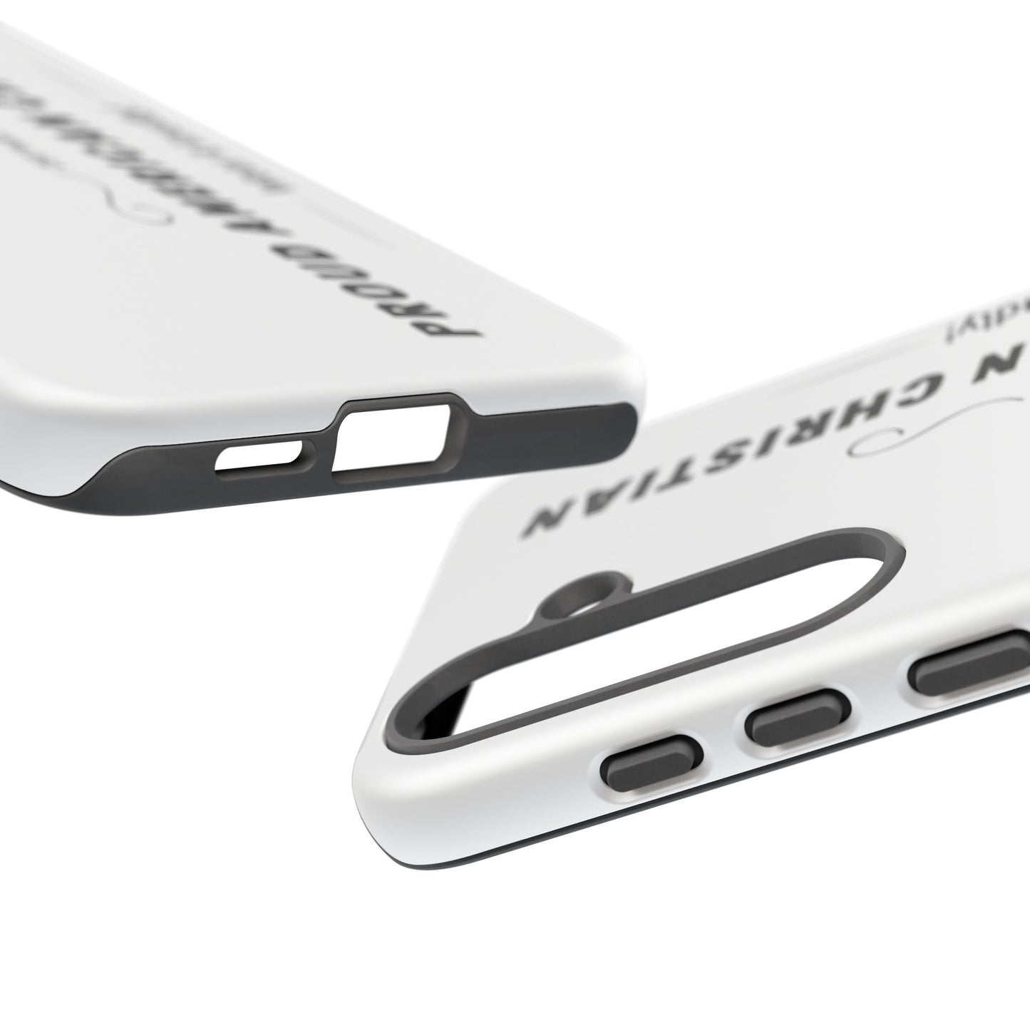 Proud American Christian iPhone Case — "Wear It Loudly" Patriotic Religious Phone Cover
