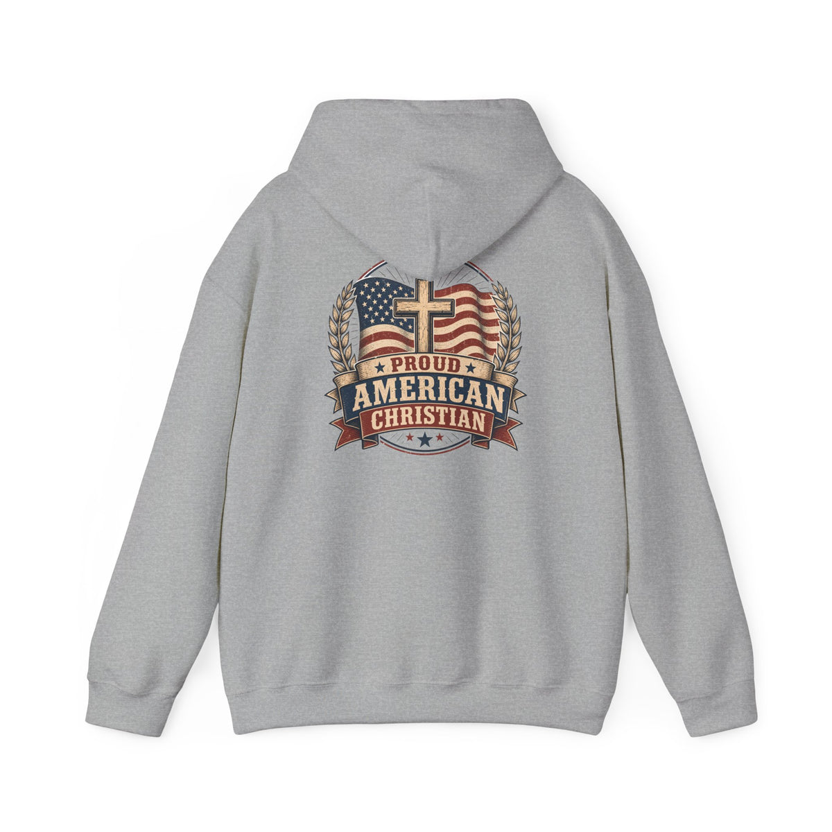 American Christian Hoodie — Patriotic Pullover (Ladies)