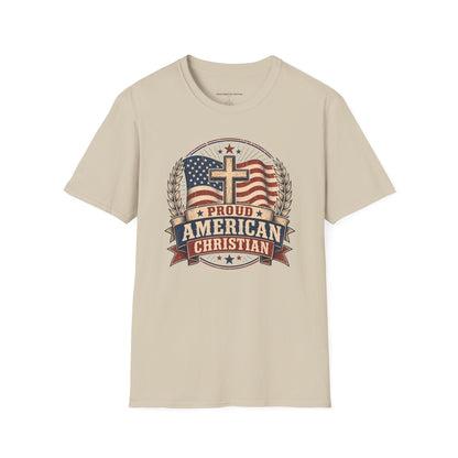 Christian T-Shirt | Patriotic Design Tee (Adult)