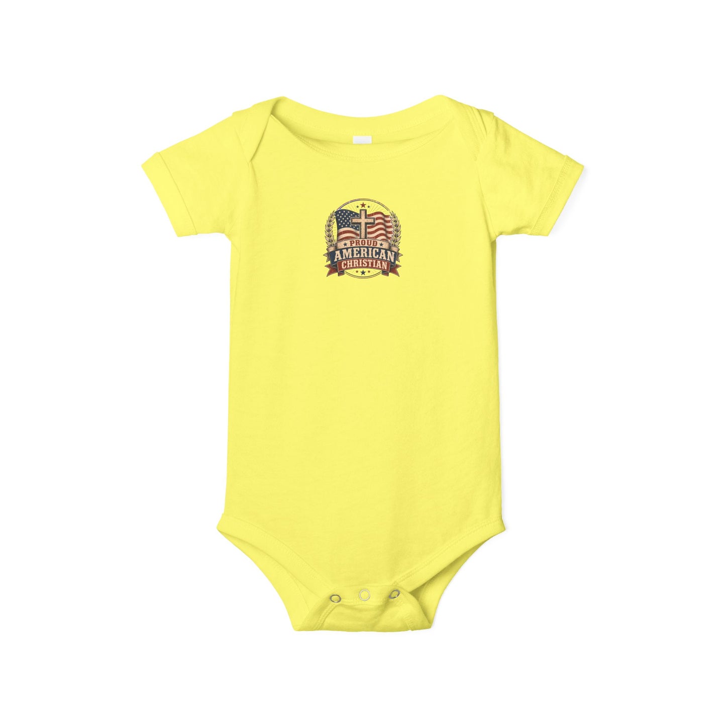 Infant Onesie - American Patriotic Baby Bodysuit