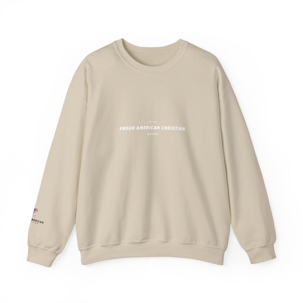 American Christian Crewneck Sweatshirt (Ladies)
