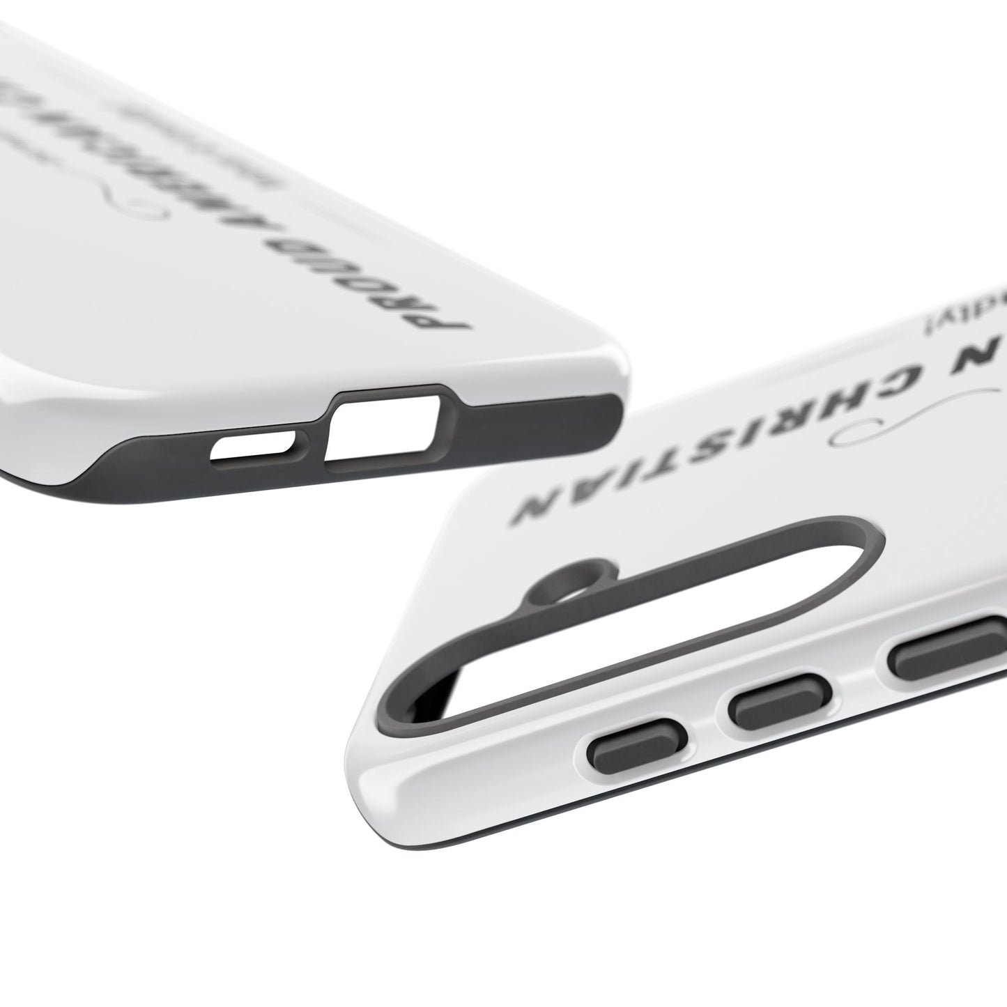 Proud American Christian iPhone Case — "Wear It Loudly" Patriotic Religious Phone Cover