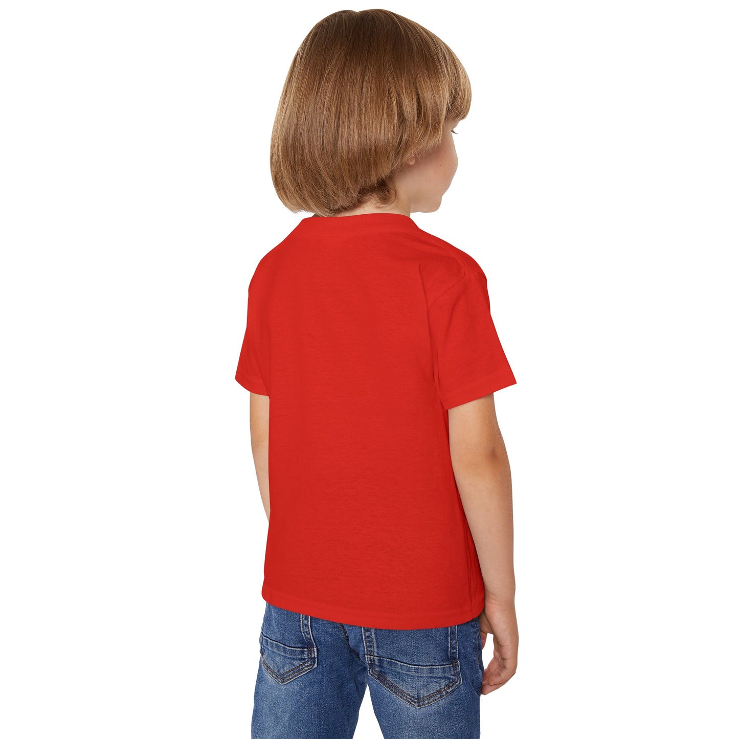 Toddler T-Shirt — Proud American Christian Flag Cross Design