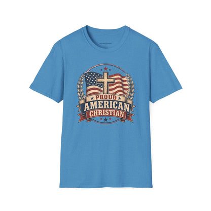 Christian T-Shirt | Patriotic Design Tee (Adult)
