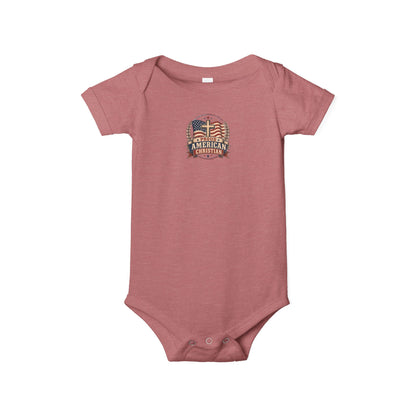Infant Onesie - American Patriotic Baby Bodysuit