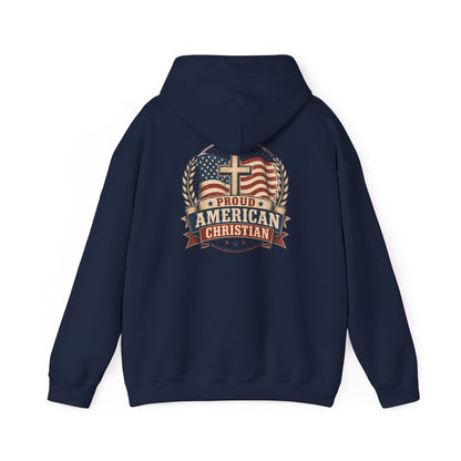 American Christian Hoodie — Patriotic Pullover (Ladies)