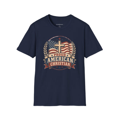 Christian T-Shirt | Patriotic Design Tee (Adult)