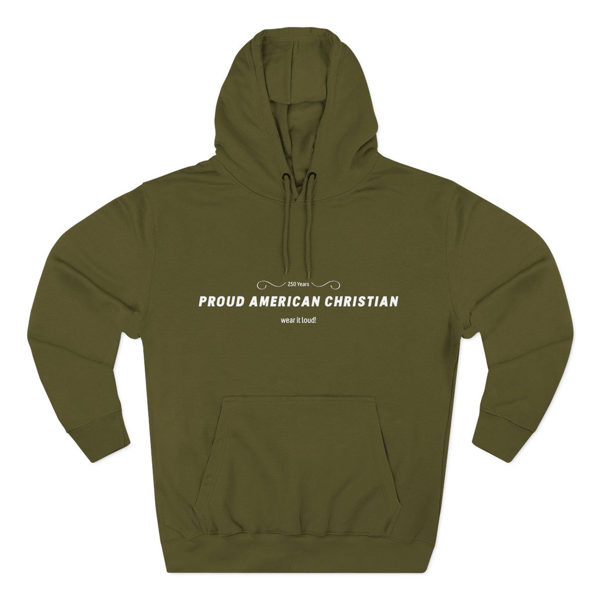 Christian Hoodie | Patriotic Design (Adult)