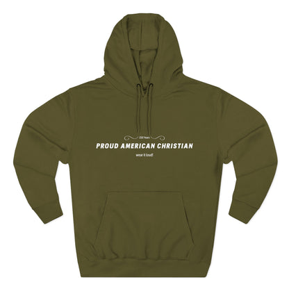 Christian Hoodie | Patriotic Design (Adult)