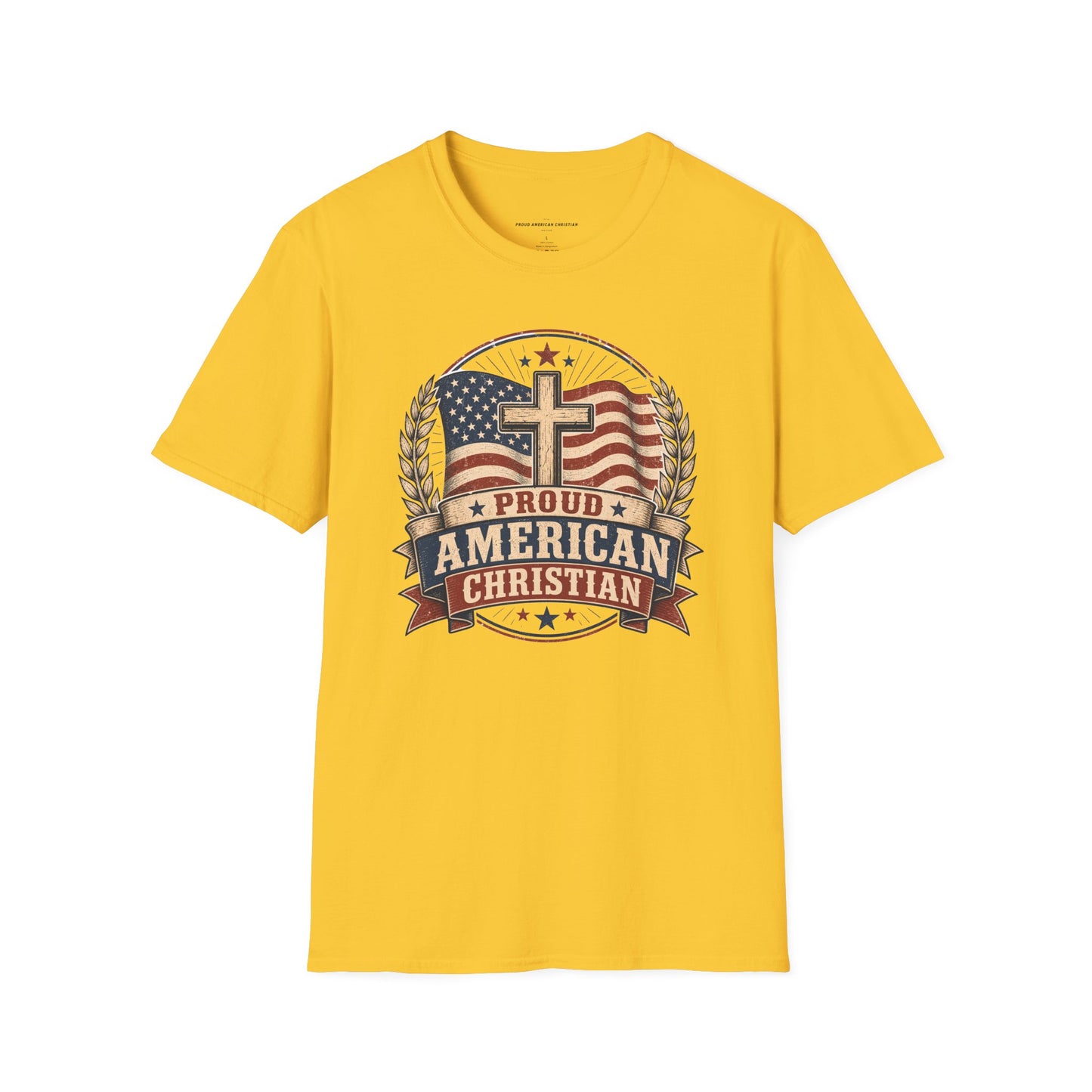 Christian T-Shirt | Patriotic Design Tee (Adult)