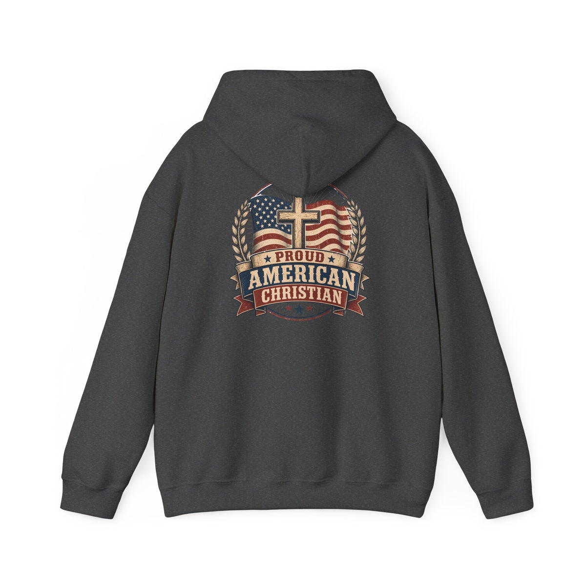 American Christian Hoodie — Patriotic Pullover (Ladies)