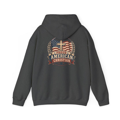 American Christian Hoodie — Patriotic Pullover (Ladies)