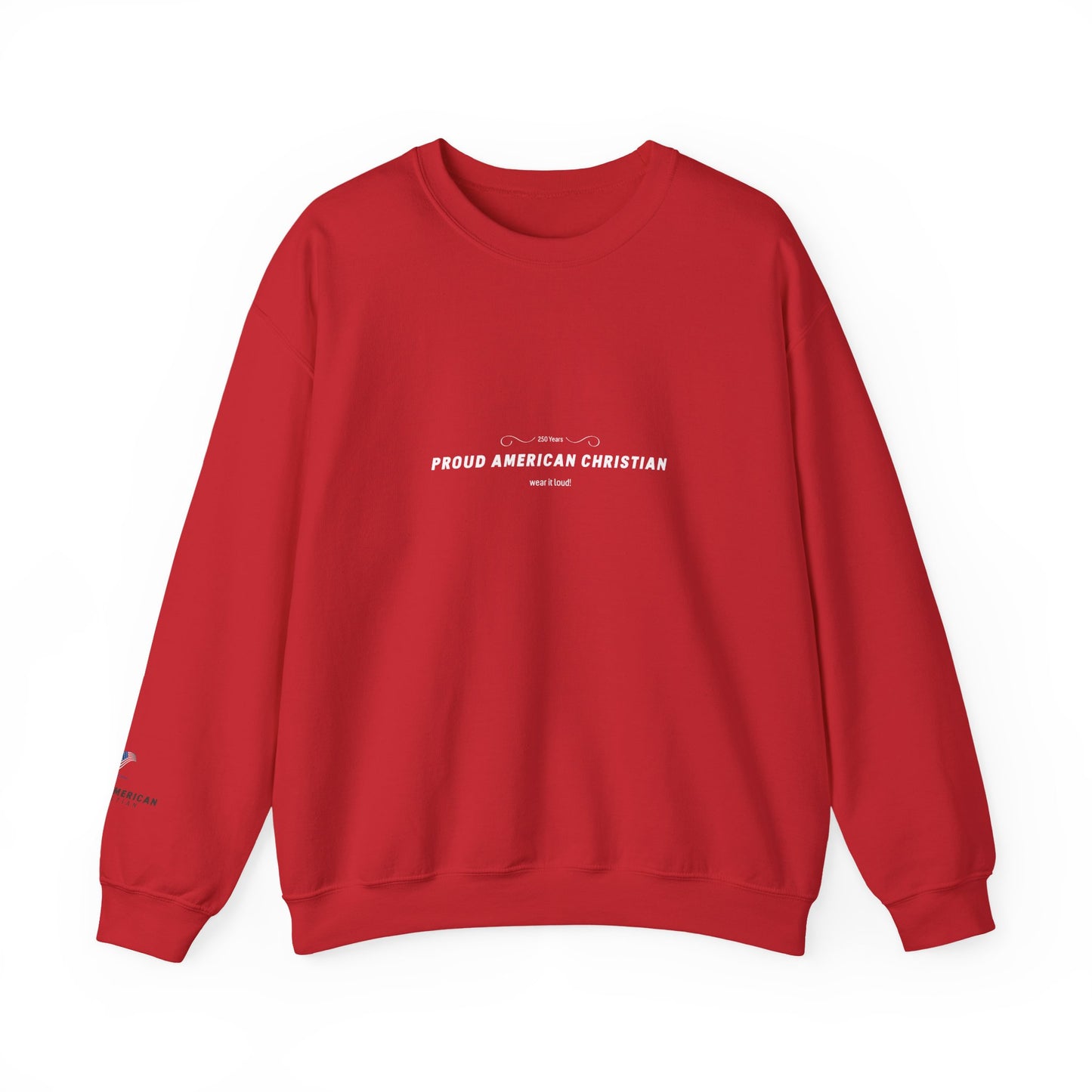 American Christian Crewneck Sweatshirt (Ladies)