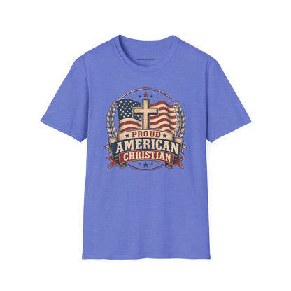 Christian T-Shirt | Patriotic Design Tee (Adult)