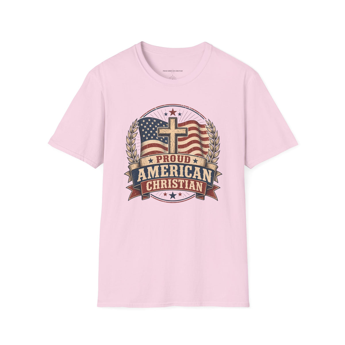 Christian T-Shirt | Patriotic Design Tee (Adult)