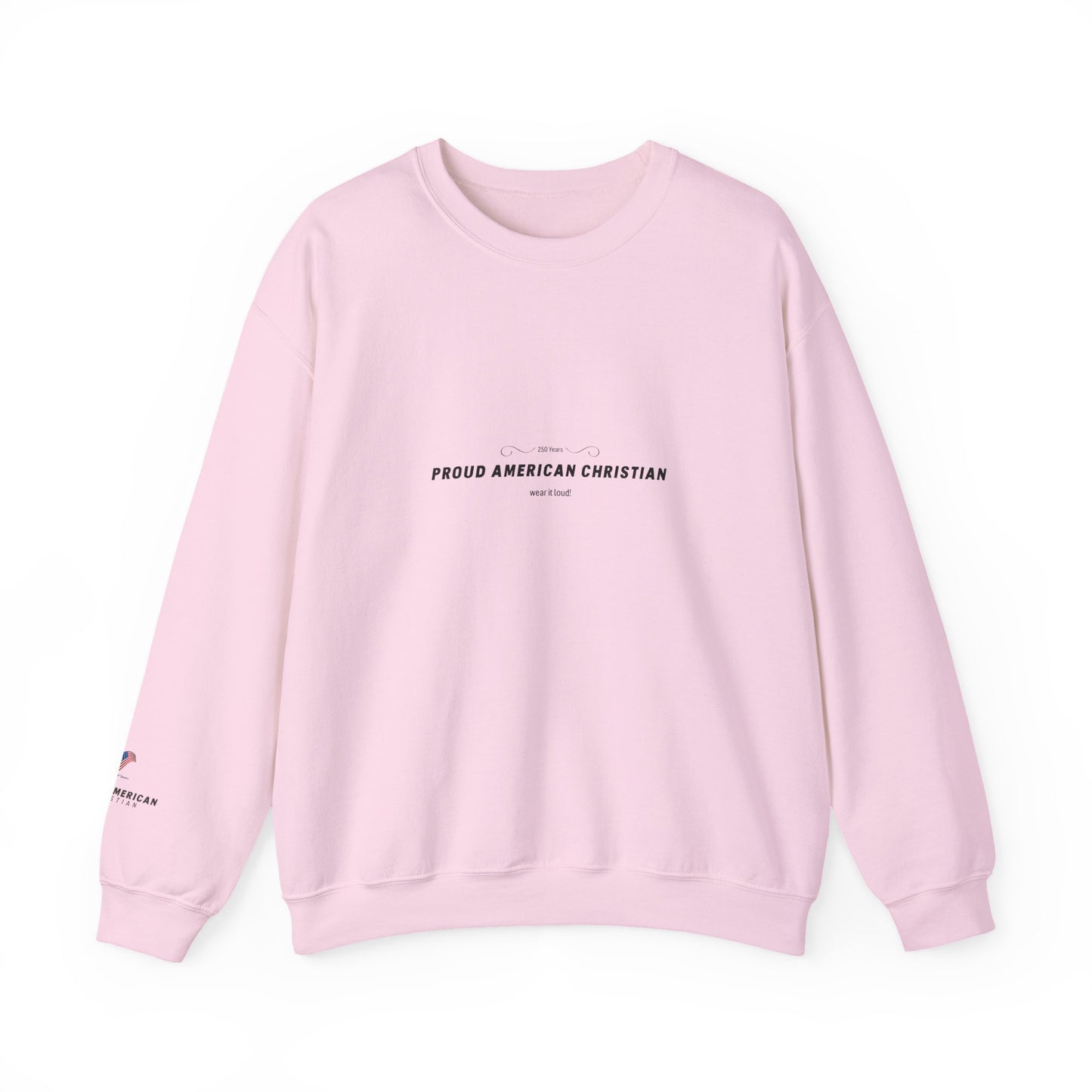 Proud American Christian Crewneck Sweatshirt