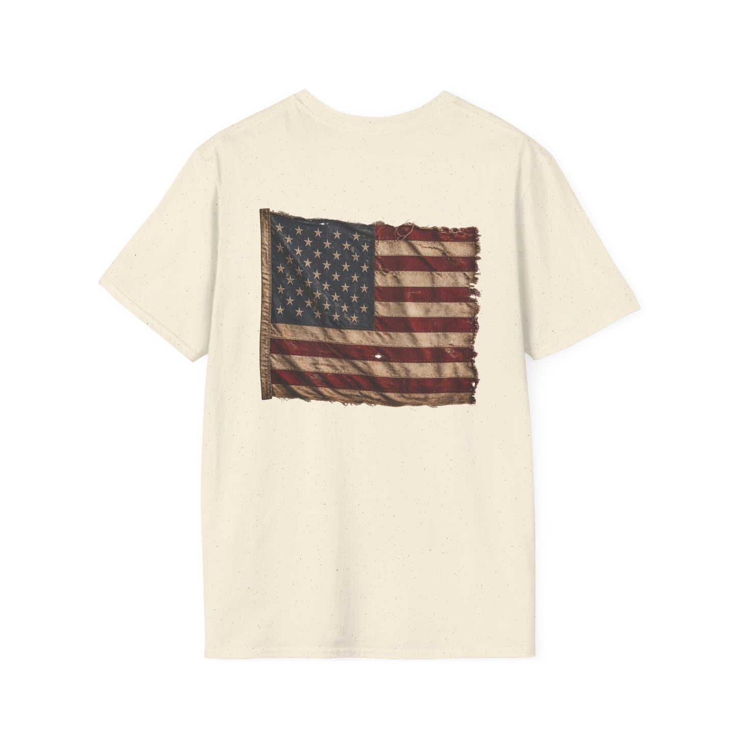 American Christian T-Shirt — Patriotic Flag Design (Adult)
