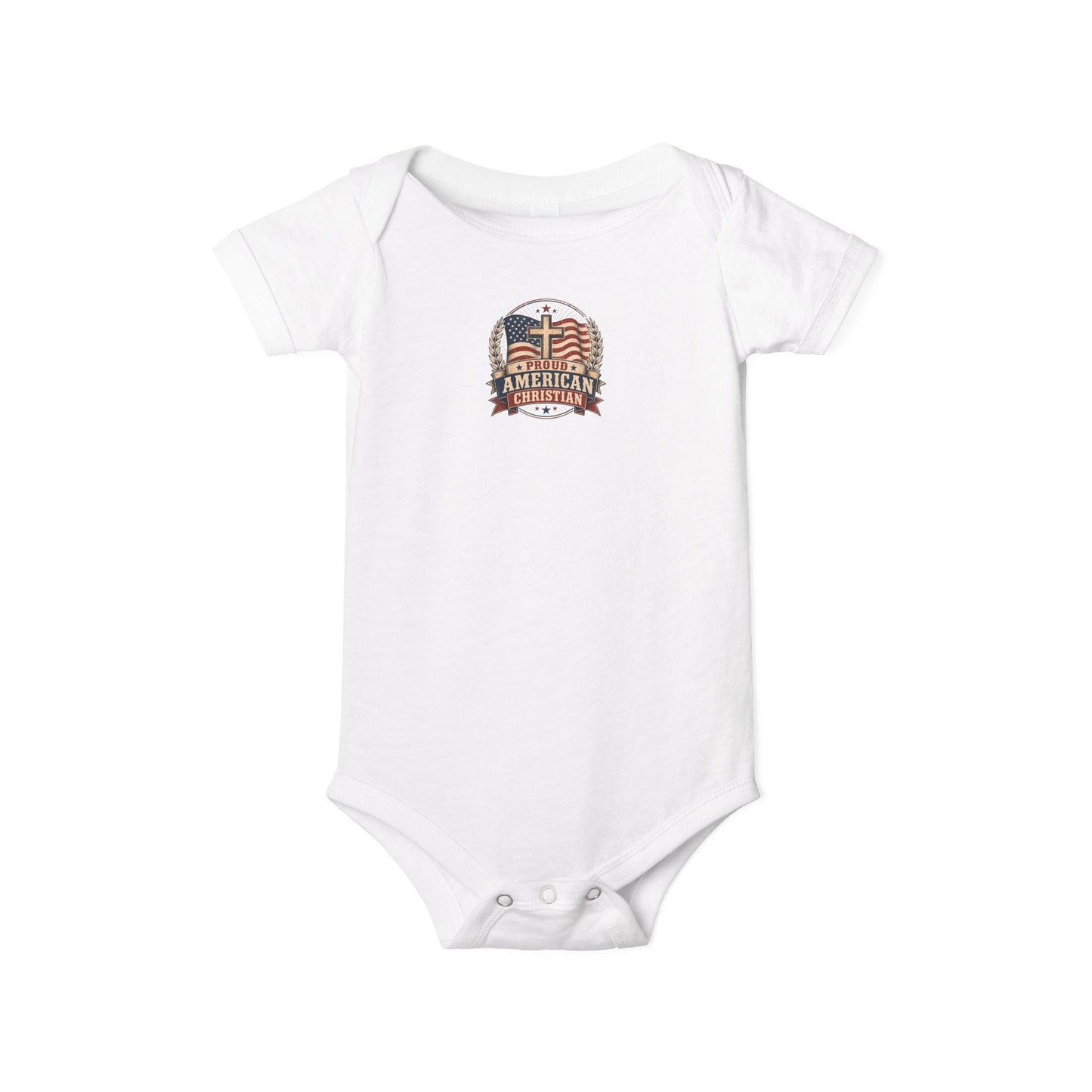 Infant Onesie - American Patriotic Baby Bodysuit