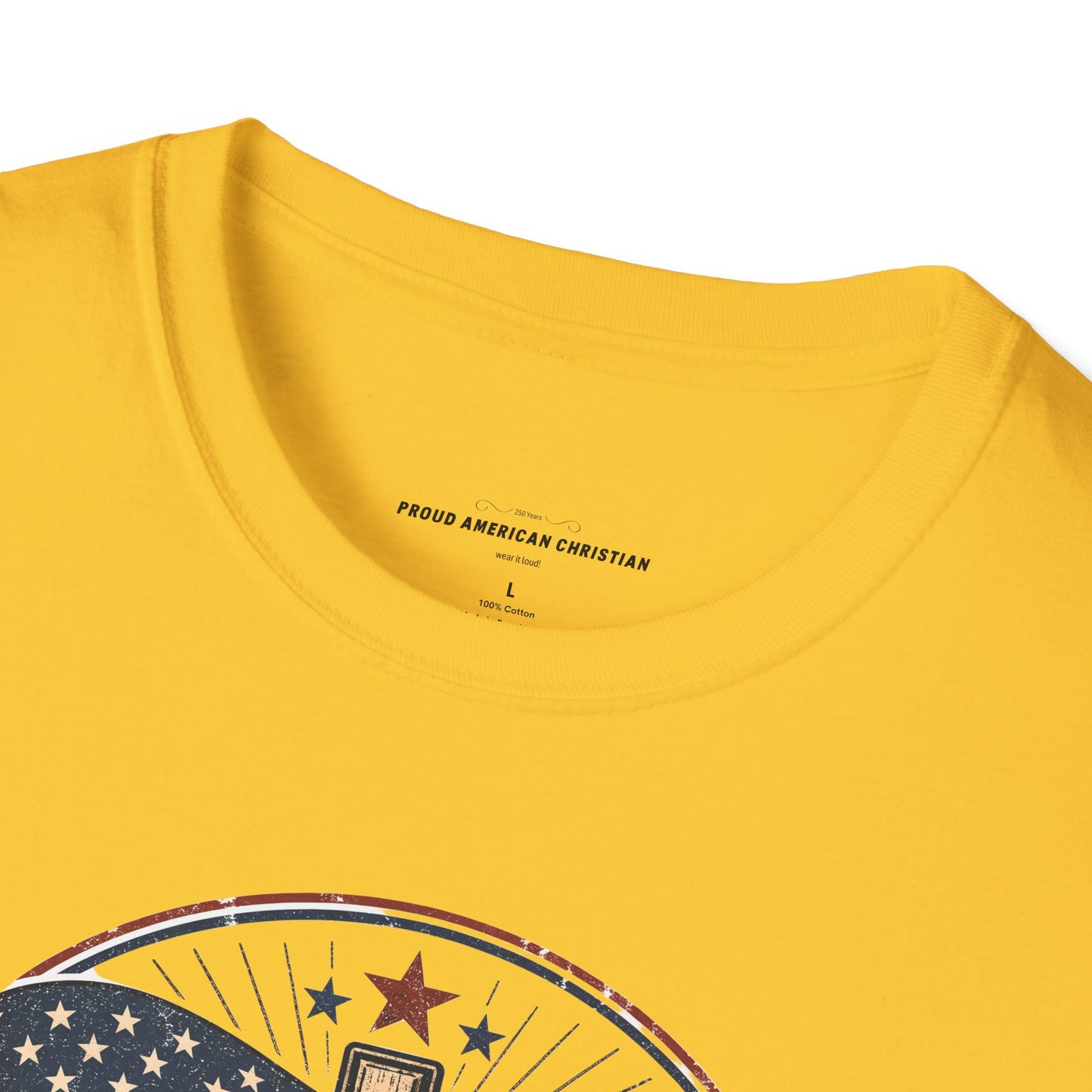 Christian T-Shirt | Patriotic Design Tee (Adult)
