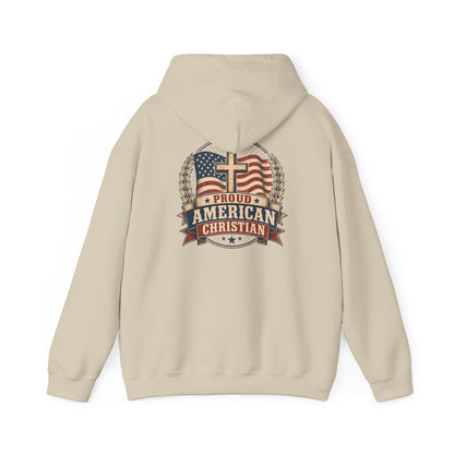 American Christian Hoodie — Patriotic Pullover (Ladies)