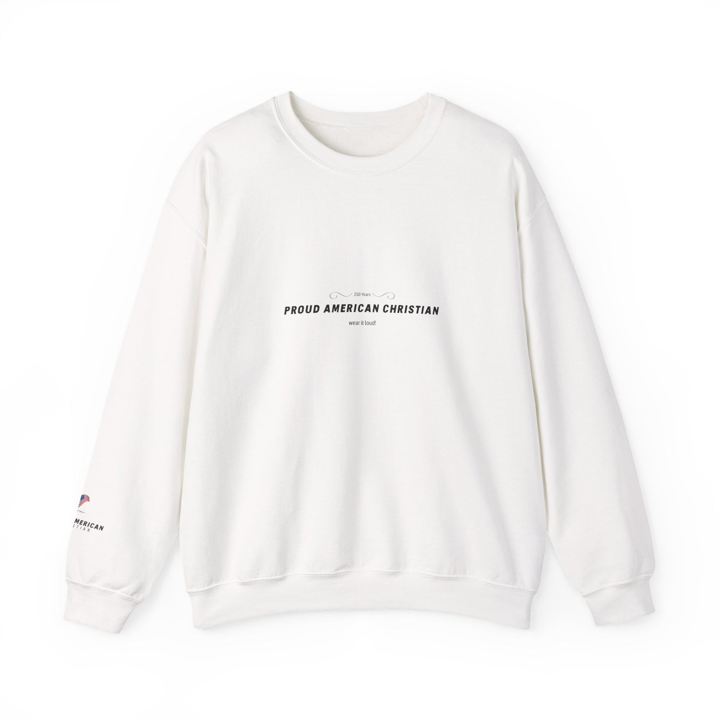 American Christian Crewneck Sweatshirt (Ladies)