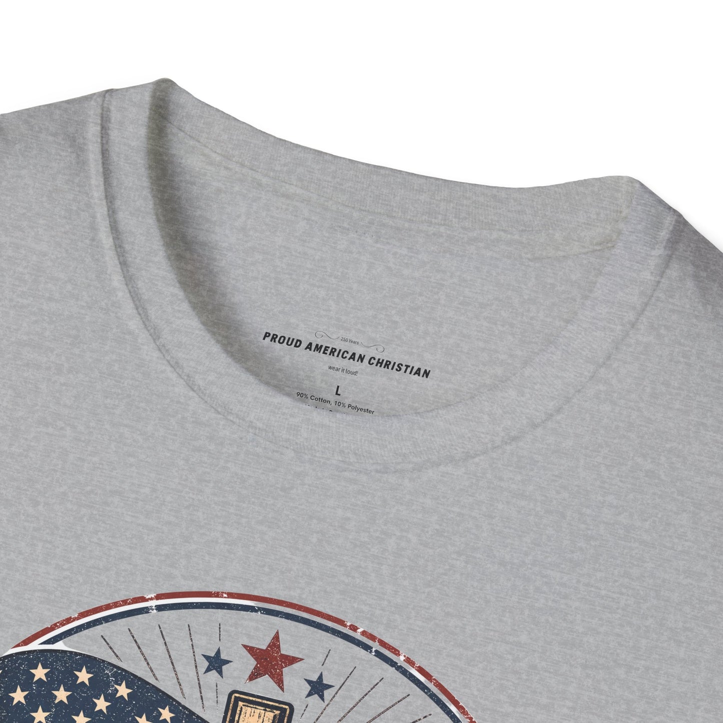 Christian T-Shirt | Patriotic Design Tee (Adult)