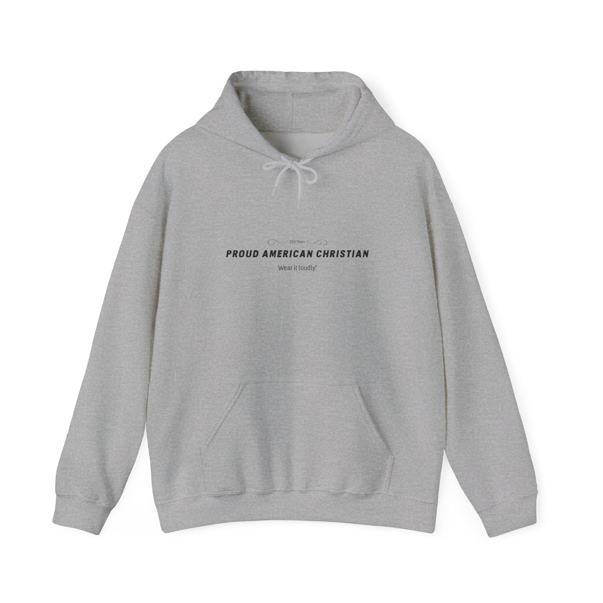 American Christian Hoodie — Patriotic Pullover (Ladies)