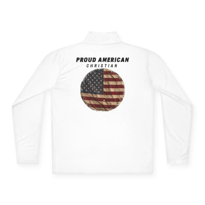 Proud American Christian Quarter-Zip Pullover