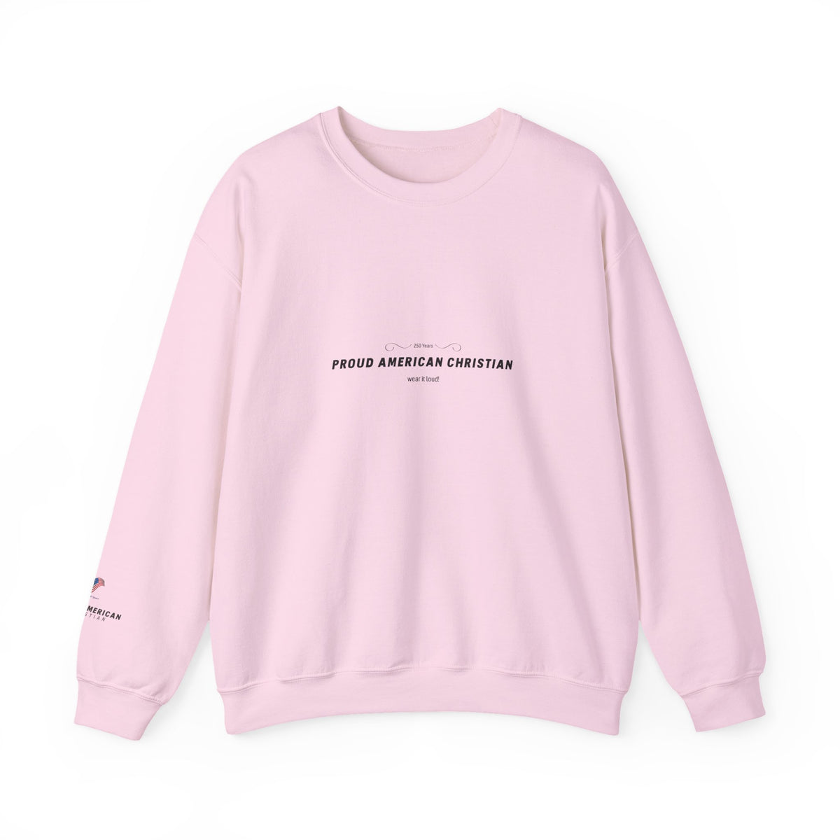 American Christian Crewneck Sweatshirt (Ladies)